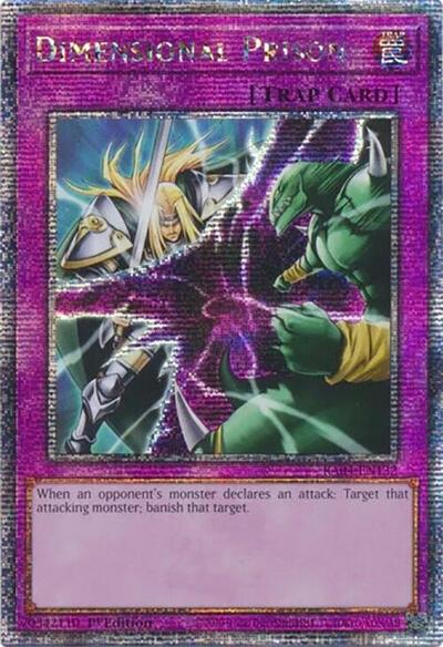 Dimensional Prison (Quarter Century Secret Rare) [RA04-EN132-QCSR]