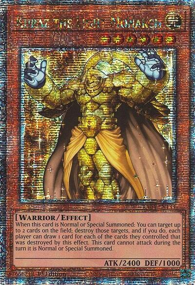 Kuraz the Light Monarch (Quarter Century Secret Rare) [RA04-EN133-QCSR]