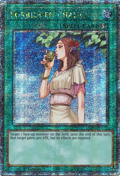 Forbidden Chalice (Quarter Century Secret Rare) [RA04-EN137-QCSR]