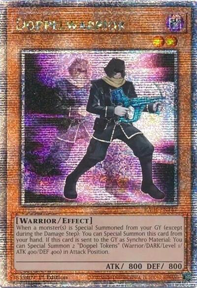 Doppelwarrior (Quarter Century Secret Rare) [RA04-EN147-QCSR]