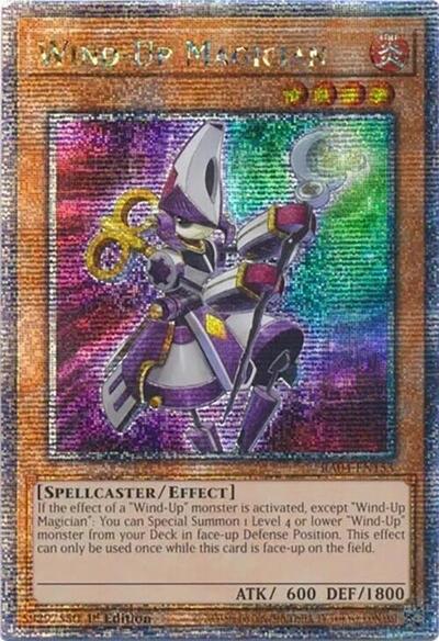 Wind-Up Magician (Quarter Century Secret Rare) [RA04-EN153-QCSR]