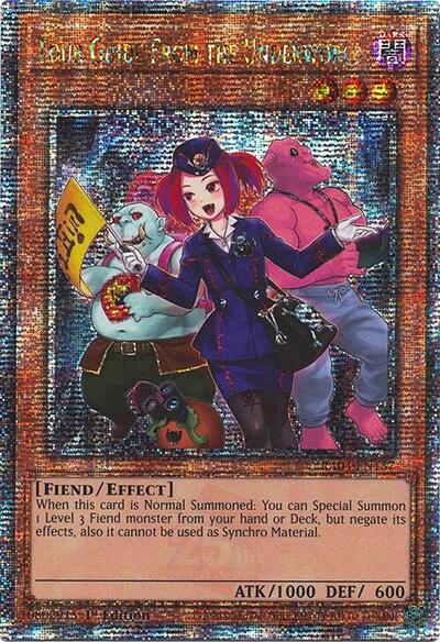 Tour Guide from the Underworld (Quarter Century Secret Rare) (Alternate Art) [RA04-EN157-QCSR-ALT]