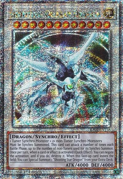 Shooting Quasar Dragon (Quarter Century Secret Rare) [RA04-EN158-QCSR]