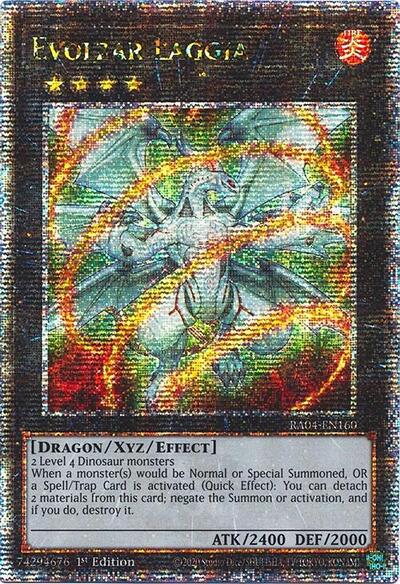 Evolzar Laggia (Quarter Century Secret Rare) [RA04-EN160-QCSR]