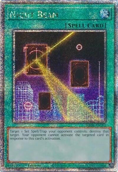 Night Beam (Quarter Century Secret Rare) [RA04-EN182-QCSR]