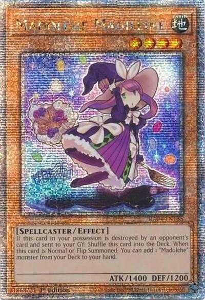 Madolche Magileine (Quarter Century Secret Rare) [RA04-EN185-QCSR]