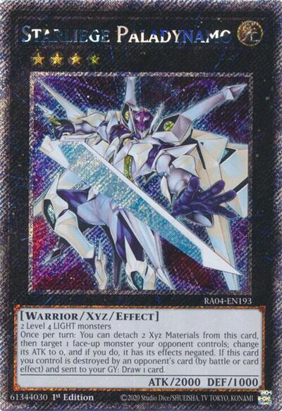 Starliege Paladynamo (Platinum Secret Rare) [RA04-EN193-PlSR]
