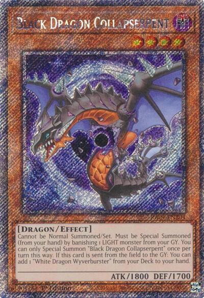 Black Dragon Collapserpent (Platinum Secret Rare) [RA04-EN204-PlSR]