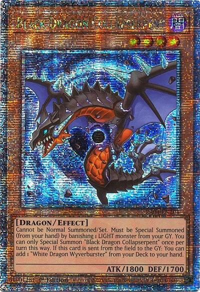 Black Dragon Collapserpent (Quarter Century Secret Rare) [RA04-EN204-QCSR]