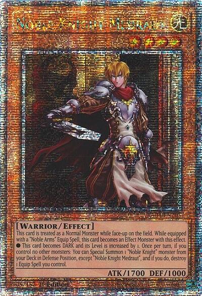 Noble Knight Medraut (Quarter Century Secret Rare) [RA04-EN205-QCSR]