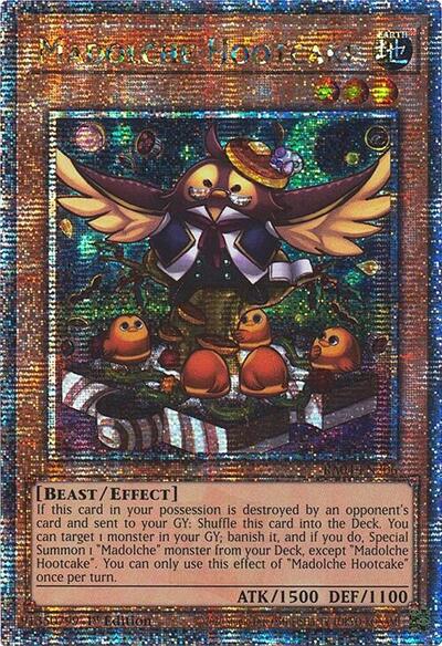 Madolche Hootcake (Quarter Century Secret Rare) [RA04-EN206-QCSR]