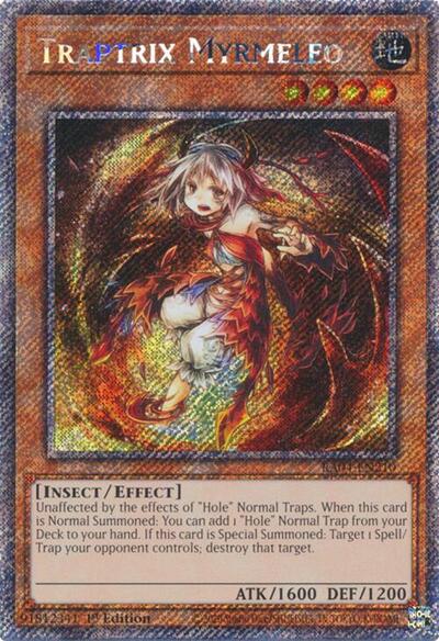 Traptrix Myrmeleo (Platinum Secret Rare) [RA04-EN210-PlSR]