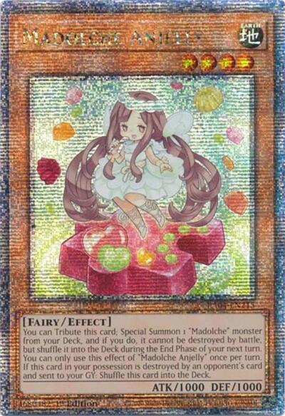Madolche Anjelly (Quarter Century Secret Rare) [RA04-EN215-QCSR]