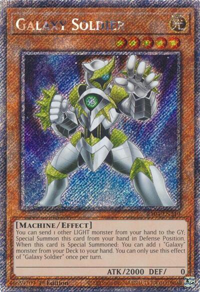 Galaxy Soldier (Platinum Secret Rare) [RA04-EN219-PlSR]