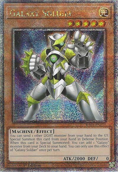 Galaxy Soldier (Quarter Century Secret Rare) [RA04-EN219-QCSR]