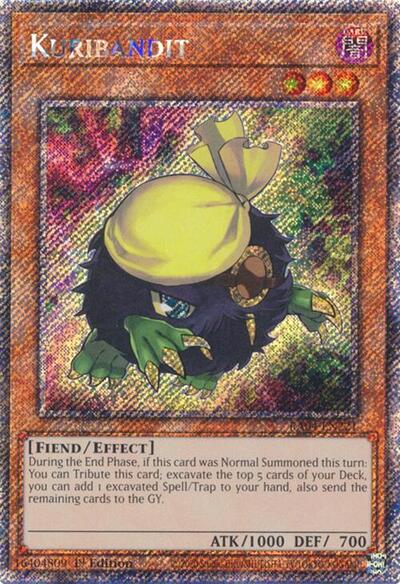 Kuribandit (Platinum Secret Rare) [RA04-EN221-PlSR]