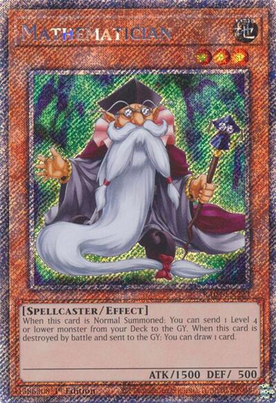 Mathematician (Platinum Secret Rare) [RA04-EN223-PlSR]