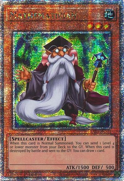 Mathematician (Quarter Century Secret Rare) [RA04-EN223-QCSR]