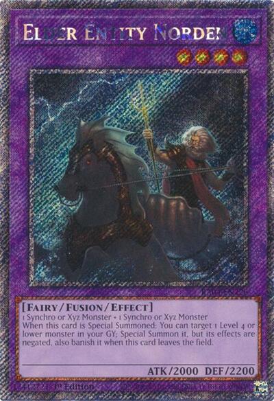 Elder Entity Norden (Platinum Secret Rare) [RA04-EN226-PlSR]