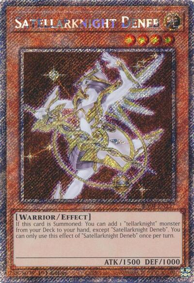Satellarknight Deneb (Platinum Secret Rare) [RA04-EN227-PlSR]
