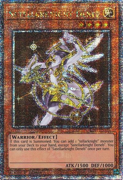 Satellarknight Deneb (Quarter Century Secret Rare) [RA04-EN227-QCSR]