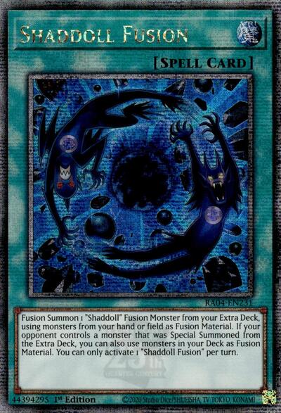 Shaddoll Fusion (Quarter Century Secret Rare) [RA04-EN231-QCSR]