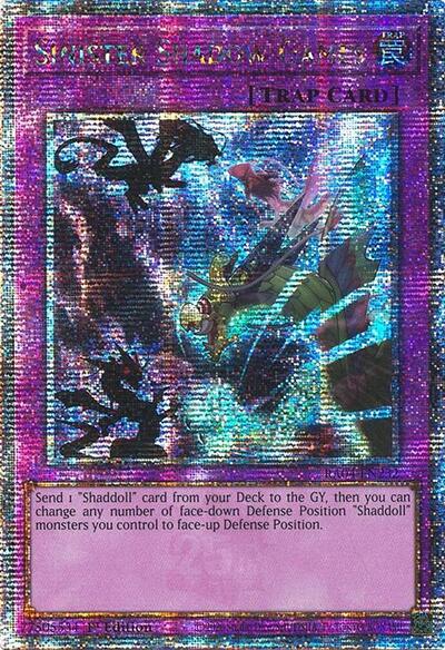 Sinister Shadow Games (Quarter Century Secret Rare) [RA04-EN232-QCSR]