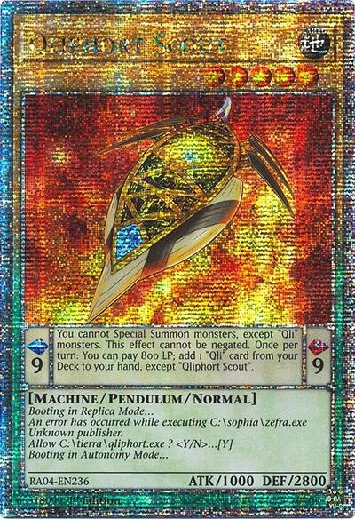 Qliphort Scout (Quarter Century Secret Rare) [RA04-EN236-QCSR]