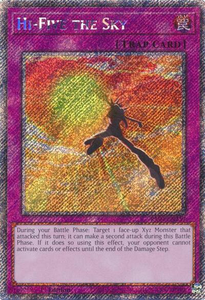 Hi-Five the Sky (Platinum Secret Rare) [RA04-EN239-PlSR]