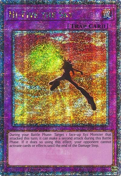 Hi-Five the Sky (Quarter Century Secret Rare) [RA04-EN239-QCSR]