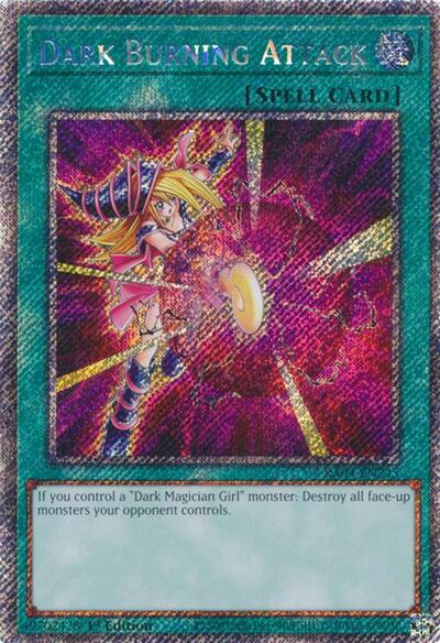 Dark Burning Attack (Platinum Secret Rare) [RA04-EN245-PlSR]