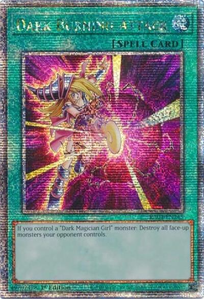 Dark Burning Attack (Quarter Century Secret Rare) [RA04-EN245-QCSR]