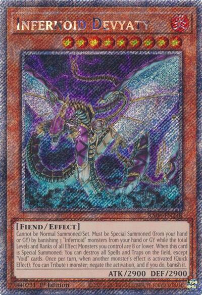 Infernoid Devyaty (Platinum Secret Rare) [RA04-EN248-PlSR]