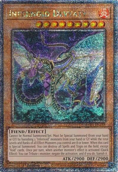 Infernoid Devyaty (Quarter Century Secret Rare) [RA04-EN248-QCSR]