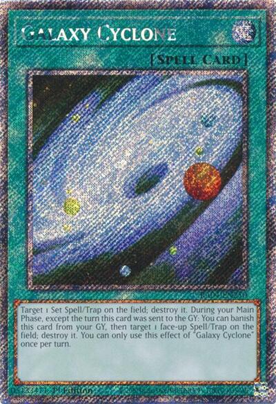 Galaxy Cyclone (Platinum Secret Rare) [RA04-EN250-PlSR]