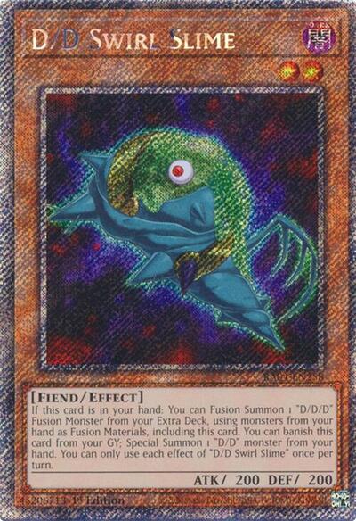 D/D Swirl Slime (Platinum Secret Rare) [RA04-EN258-PlSR]