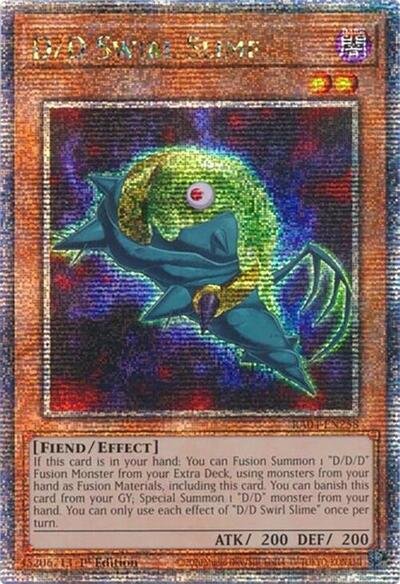 D/D Swirl Slime (Quarter Century Secret Rare) [RA04-EN258-QCSR]