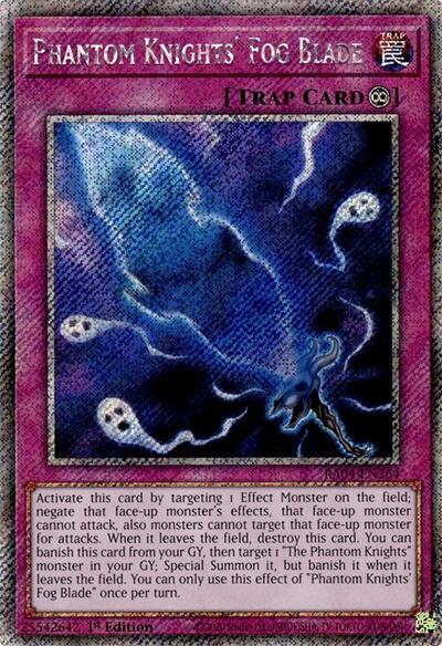 Phantom Knights' Fog Blade (Platinum Secret Rare) [RA04-EN264-PlSR]