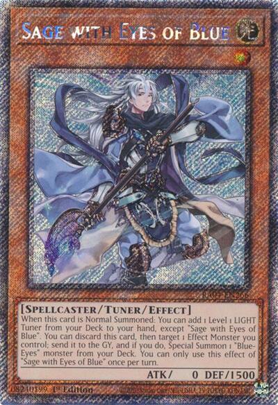 Sage with Eyes of Blue (Platinum Secret Rare) [RA04-EN266-PlSR]