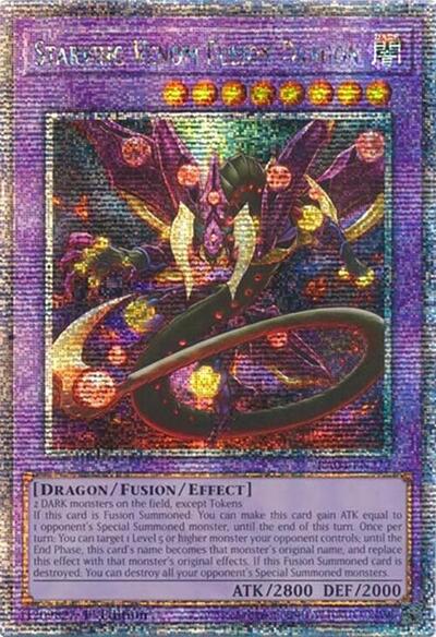 Starving Venom Fusion Dragon (Quarter Century Secret Rare) [RA04-EN272-QCSR]