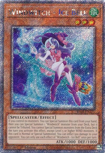 Windwitch - Ice Bell (Platinum Secret Rare) [RA04-EN273-PlSR]