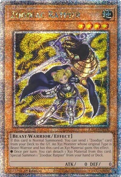 Zoodiac Ratpier (Quarter Century Secret Rare) [RA04-EN274-QCSR]