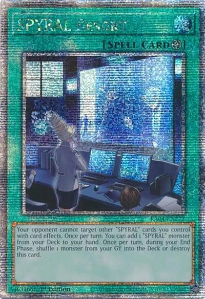 SPYRAL Resort (Quarter Century Secret Rare) [RA04-EN277-QCSR]