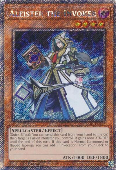 Aleister the Invoker (Platinum Secret Rare) [RA04-EN278-PlSR]