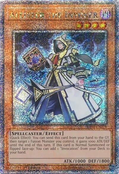Aleister the Invoker (Quarter Century Secret Rare) [RA04-EN278-QCSR]