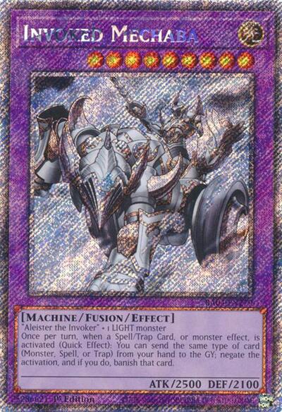 Invoked Mechaba (Platinum Secret Rare) [RA04-EN279-PlSR]