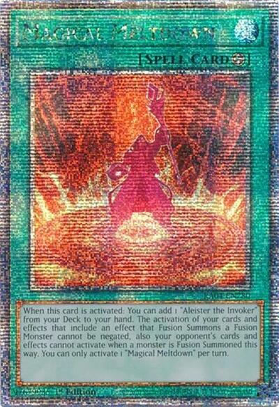 Magical Meltdown (Quarter Century Secret Rare) [RA04-EN280-QCSR]