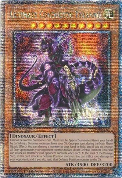 Ultimate Conductor Tyranno (Quarter Century Secret Rare) [RA04-EN287-QCSR]