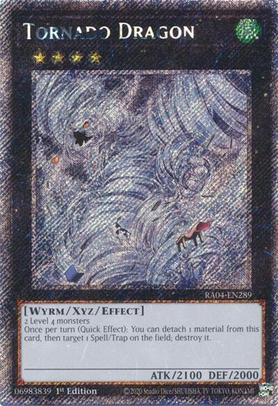 Tornado Dragon (Platinum Secret Rare) [RA04-EN289-PlSR]