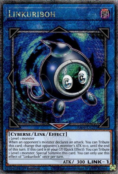 Linkuriboh (Quarter Century Secret Rare) [RA04-EN291-QCSR]